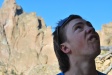 Not so artsy shot of Greg at Smith Rock
