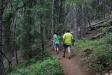 Hike along the Metolius, checking out the rapids
