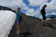 Sean and Brynn take in the view