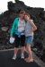 Sue and Brynn at Lava Lands