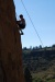 Sean experimenting with the almost bat hang