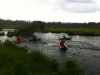Gary, Greg, Sean and Brynn heading out on an adventure down the Metolius