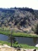 View across the river from 