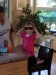 Rhiannon trying out some sun glasses