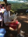Greg with a little friend (Paradise campground)